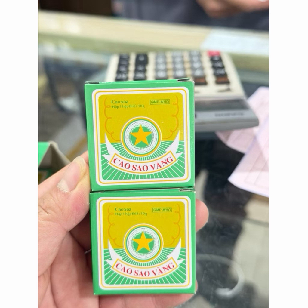 Cao sao vàng Golden Star Balm 10g