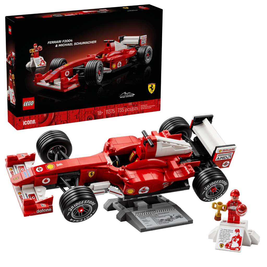 LE GO Ferrari F2004 & Michael Schumacher 11375