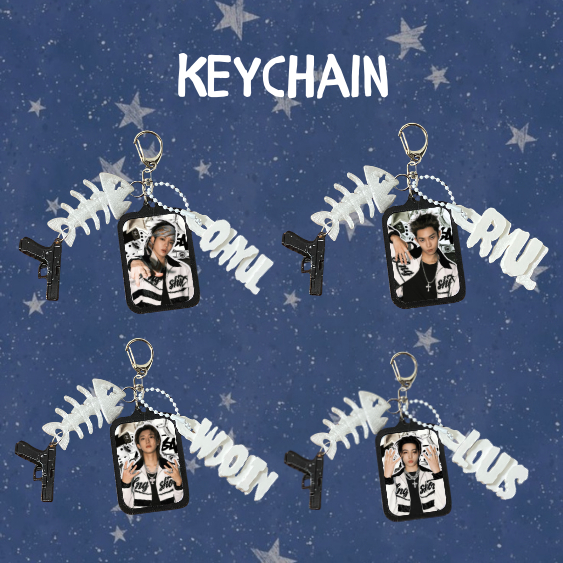 [KEYCHAIN] Móc khoá LNGSHOT kèm charm  - bubulee