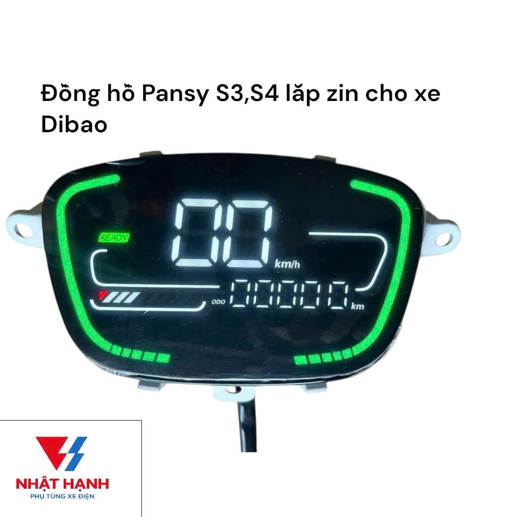 Đồng hồ xe điện pansy s3, s4 lắp riêng , Giắc Zin cho mấu xe pansy s3,s4 của hãng Dibao