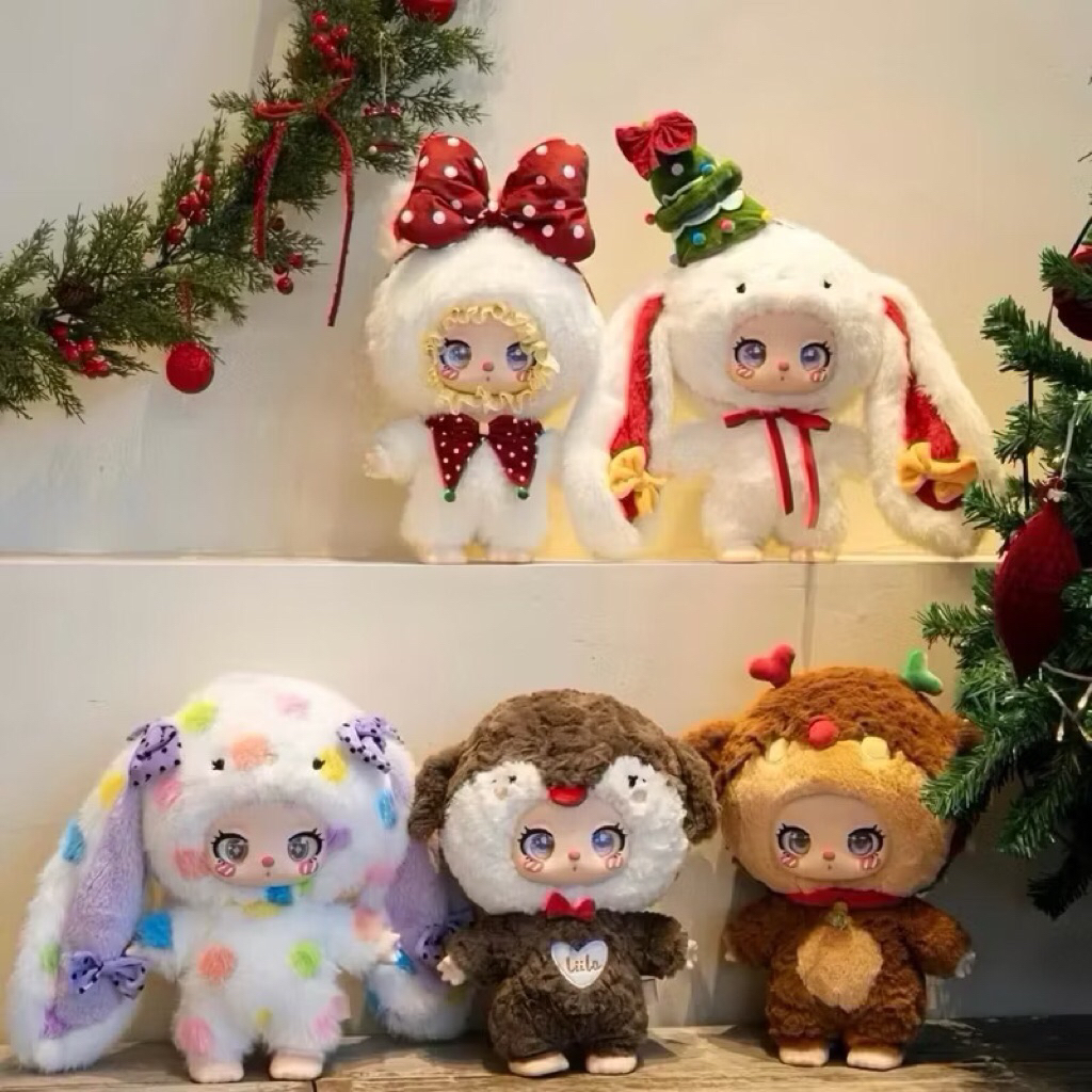 { HÀNG SẴN } Liila's Zoo 600% - CHÍNH HÃNG - Hộp mù - Gấu bông blind box