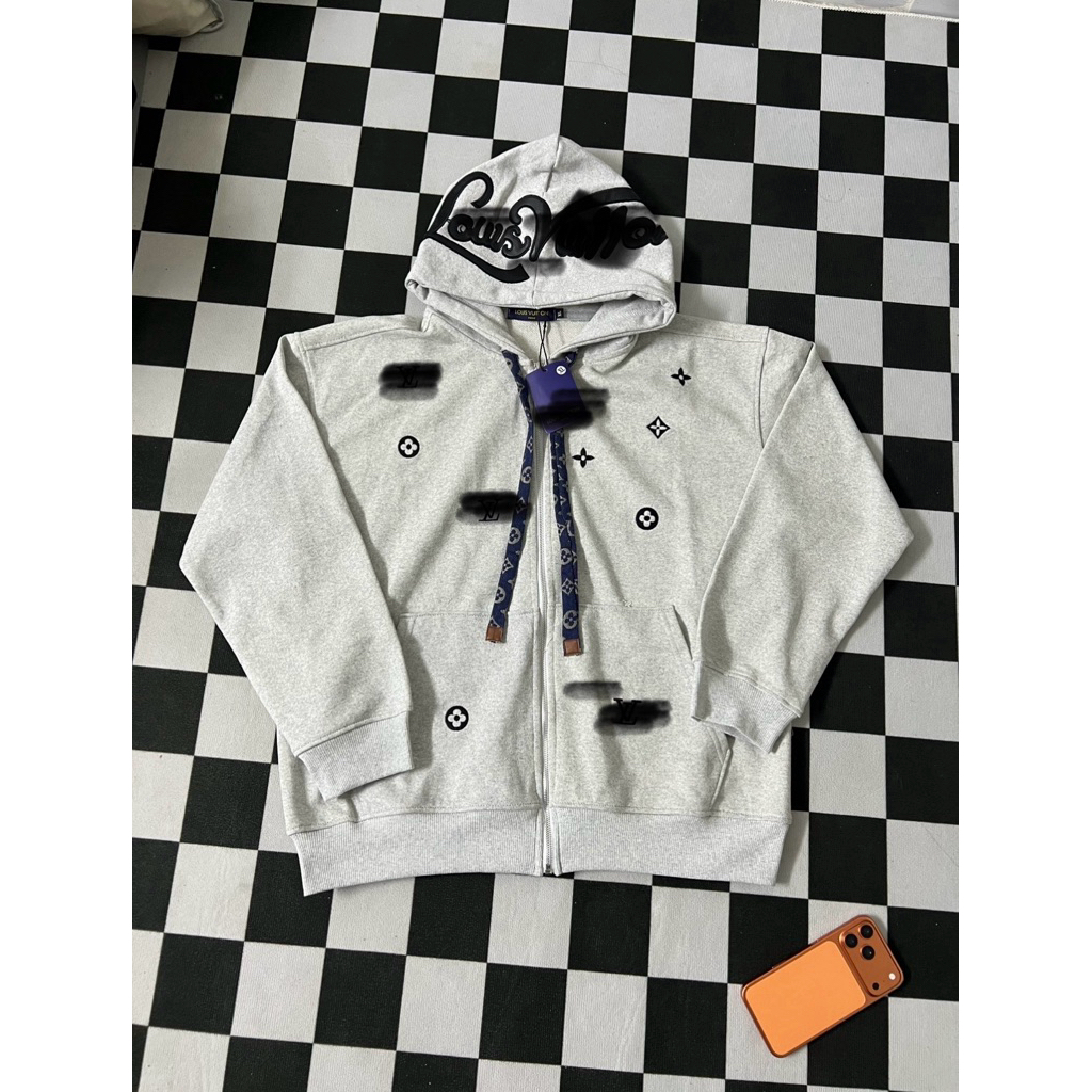 Áo khoác chân cua dáng hodie zip lờ...vê