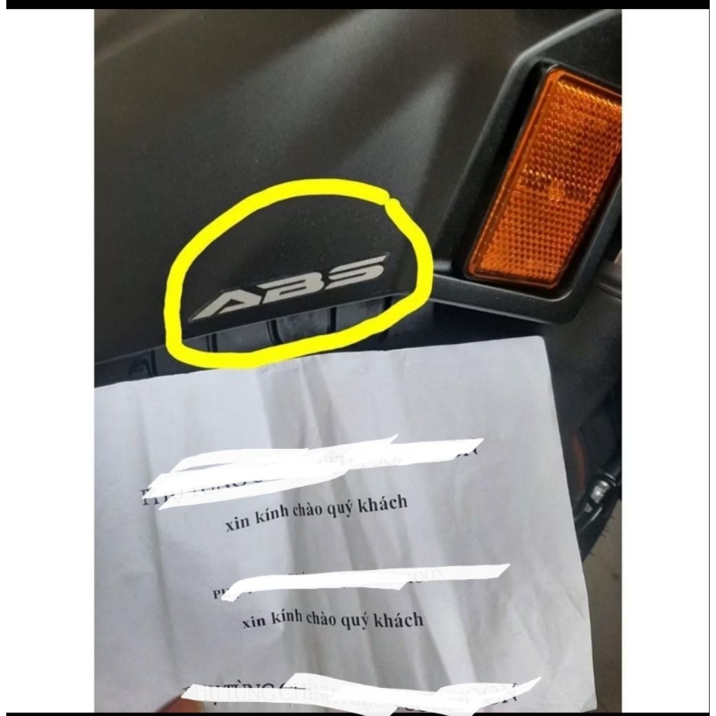 Tem ABS tem abs đen trắng sh 350i sh 2023