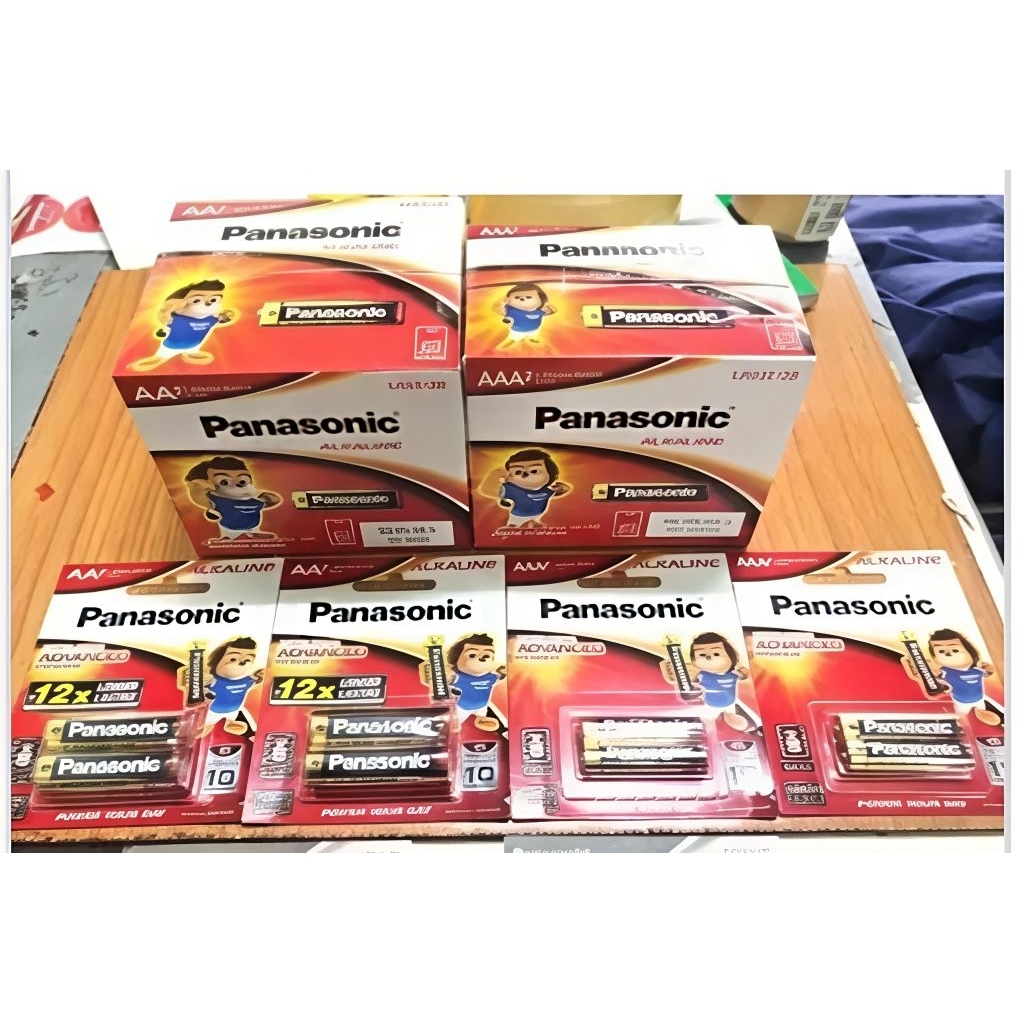 12 vỉ pin Panasonic Akaline*2v