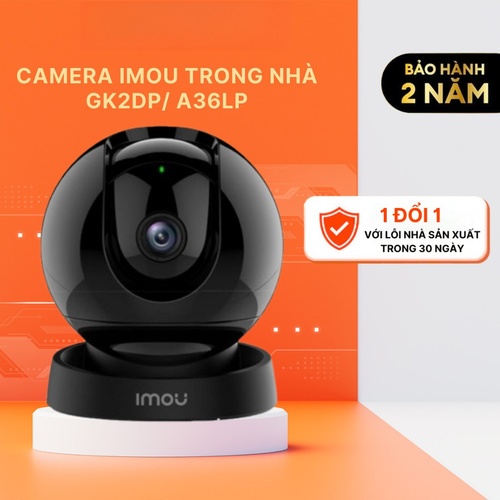 Camera IMOU trong nhà GK2DP Rex 2D 3MP cảnh báo bằng còi hú, đàm thoại 2 chiều
