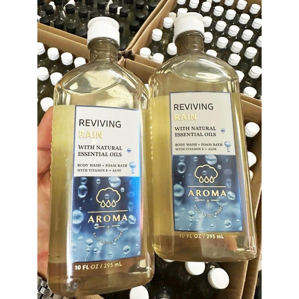 Sữa tắm Bath & Body Works Aroma Reviving Rain 295ml