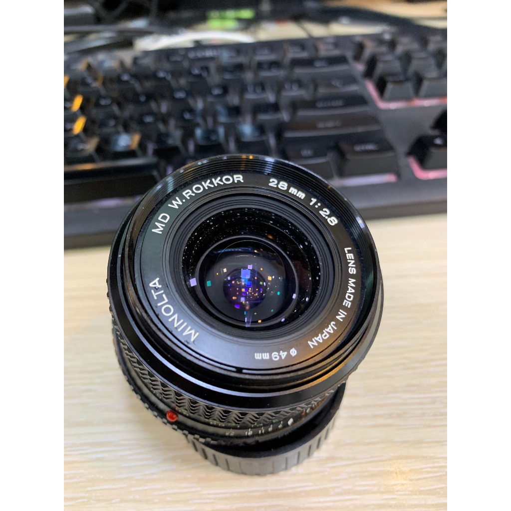 Ống kính mf Minolta MD2 28mm f2.8 - lens MD2 28 f2.8
