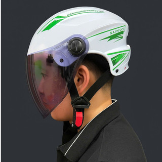 Mũ bảo hiểm nửa đầu kính dài Sundyhelmetsize 57-60cm XL