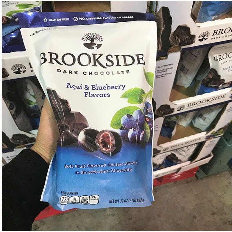Brookside Dark Chocolate, Socola nhập khẩu, socola nhân quả Việt Quất thơm ngon, hàng Costco Canada