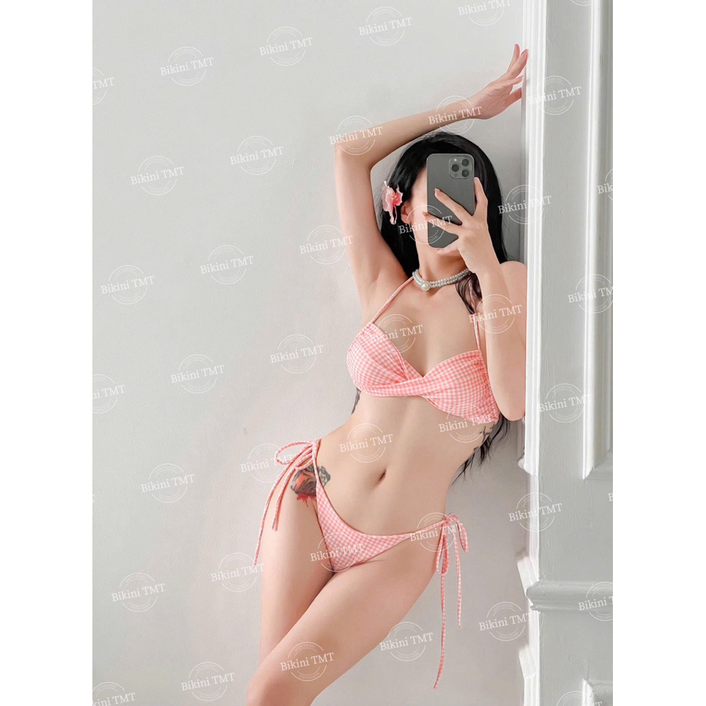 Bikini CAMCAM- bikini đồ bơi xoắn ngực quần lọt nhỏ siêu xinh hàng cao cấp(sẳn hàng HCM) | BigBuy360 - bigbuy360.vn