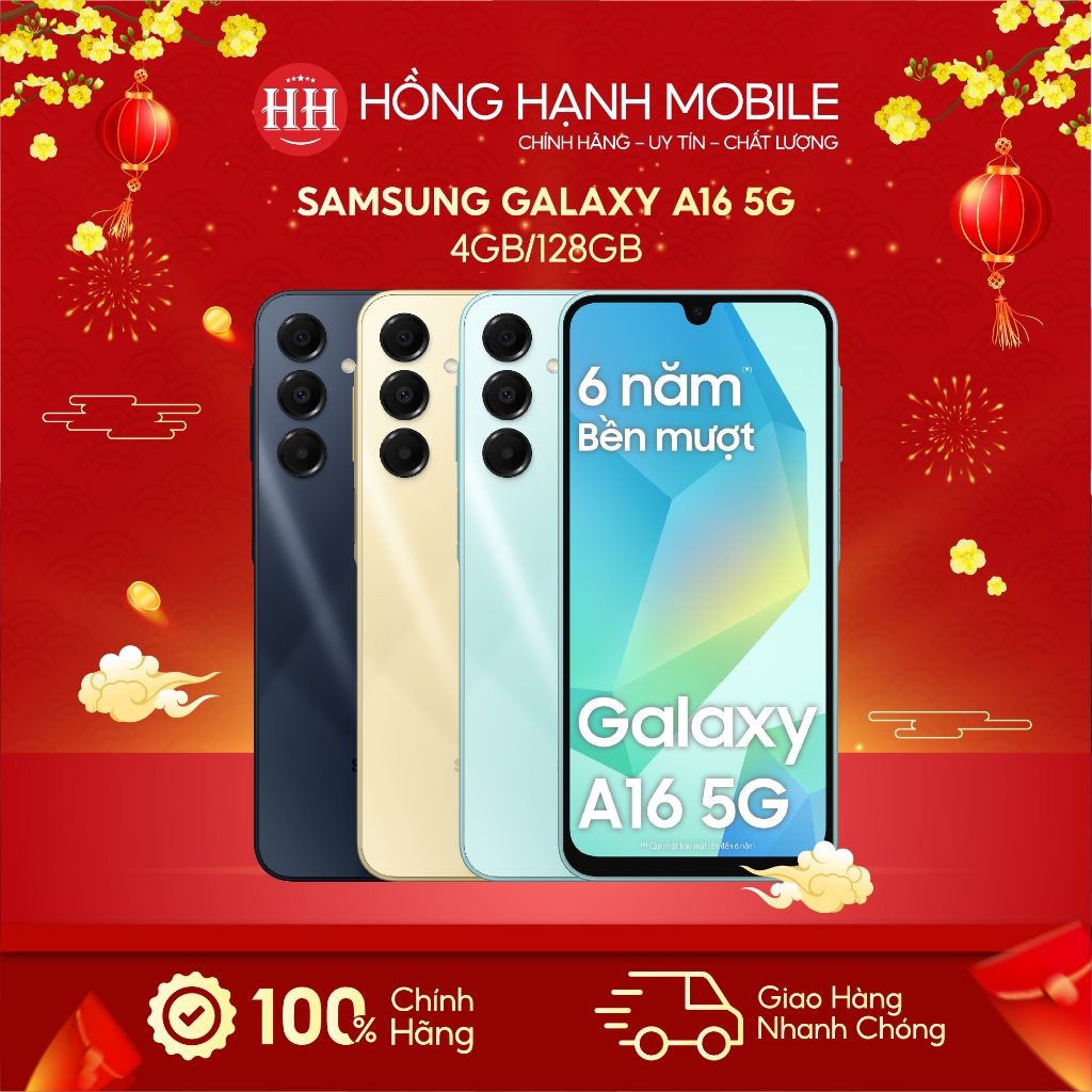 Điện Thoại Samsung Galaxy A16 5G 4GB/128GB - Hàng Chính Hãng | BigBuy360 - bigbuy360.vn
