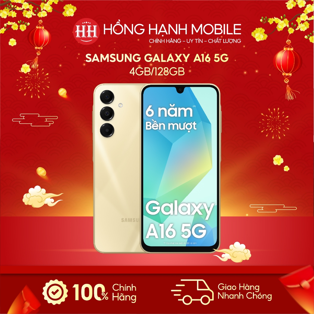 Điện Thoại Samsung Galaxy A16 5G 4GB/128GB - Hàng Chính Hãng | BigBuy360 - bigbuy360.vn