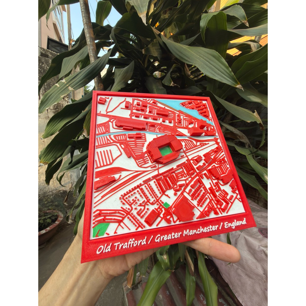 Mô hình Sân vận động Old Trafford, mô hình Manchester United