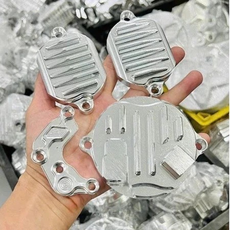 Bộ nắp đầu lòng 4 chi tiết REDLEO 4VAL - WAVE / DREAM / FUTURE - Có bẫy nhớt , Có lỗ thông hơi