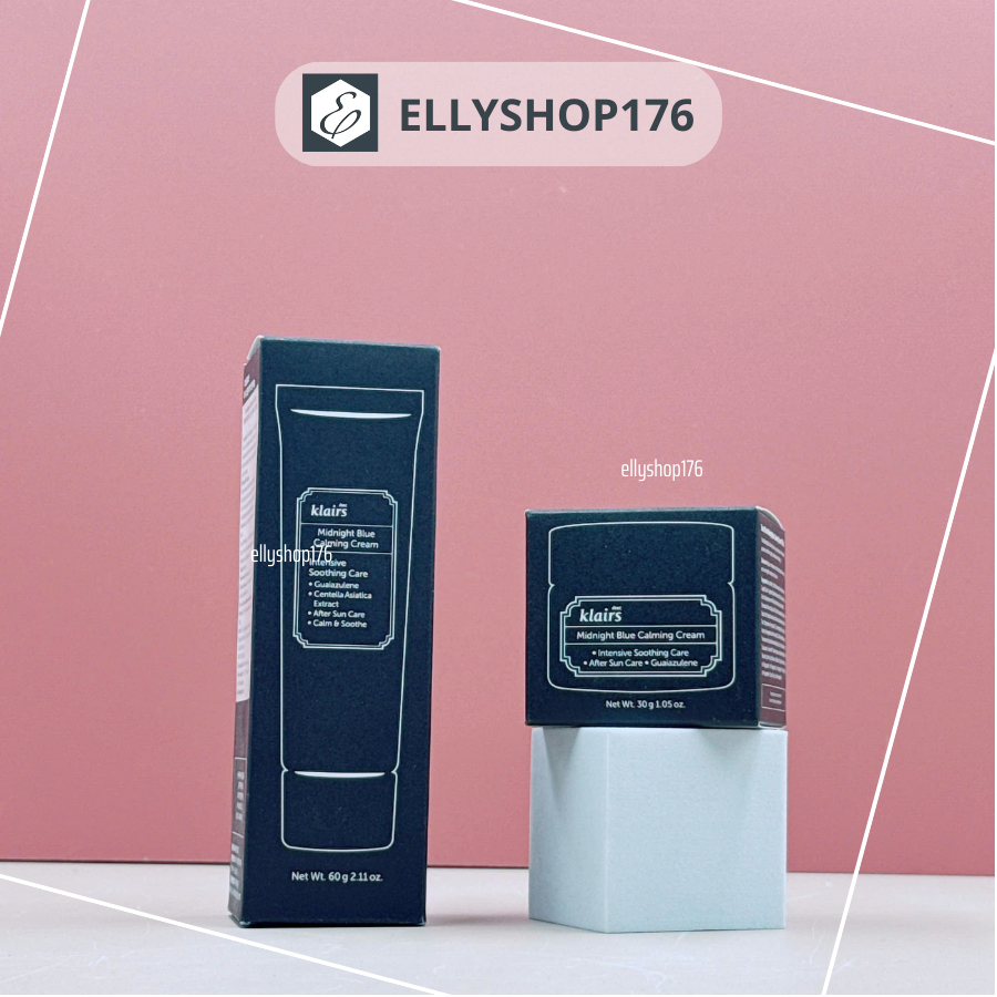 Kem Dưỡng Klairs Midnight Blue Calming Cream - Ellyshop176