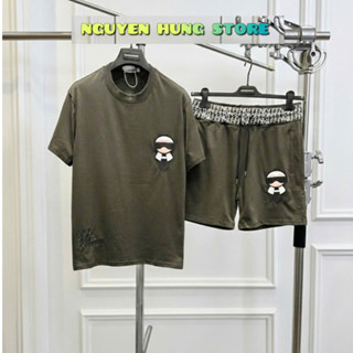 Bộ Cộc Nam Boy phố Fe@Dii Siêu Đẹp Nét keng - Đồ Bộ Hè Nam Siêu Rẻ Chất Cotton lạnh Mịn mát mẻ mẫu HotHit