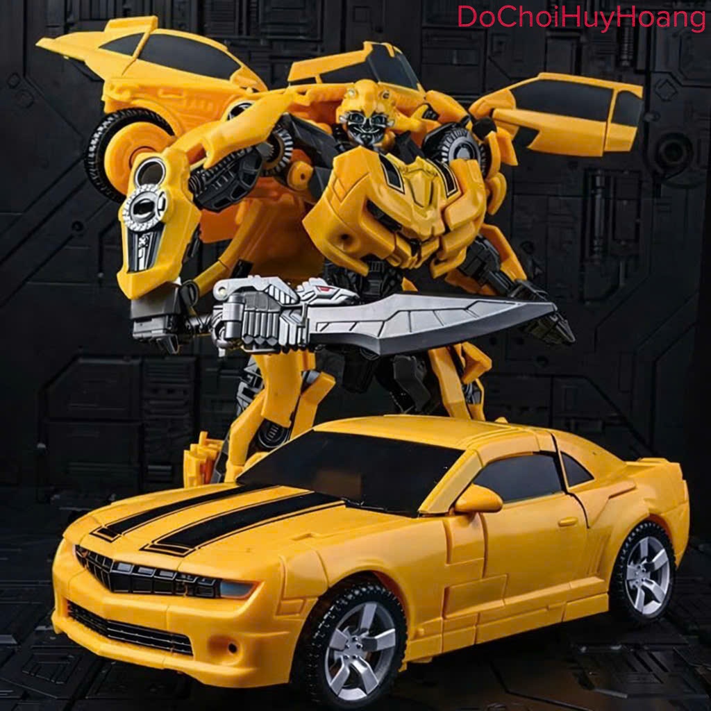 Mô hình robot Bumblebee robot biến đổi thành xe oto YS01