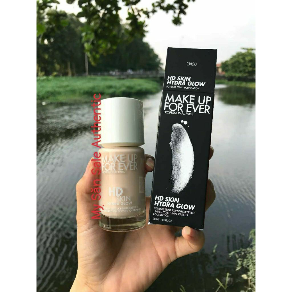 [ Bản Nắp Trắng ] Kem Nền Make Up For Ever 1N00 Hydra Glow 30ml