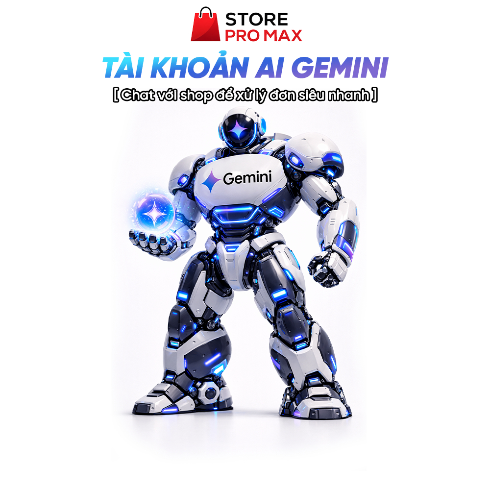 Tài khoản AI GEMINI Chat Premium – Trợ lý thông minh