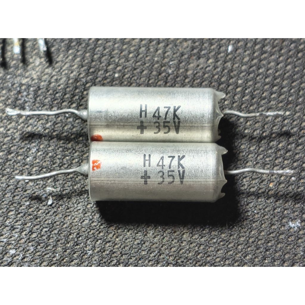 Tụ NEC Tantalum 47uf 35V và 100uF 20V+/-10%