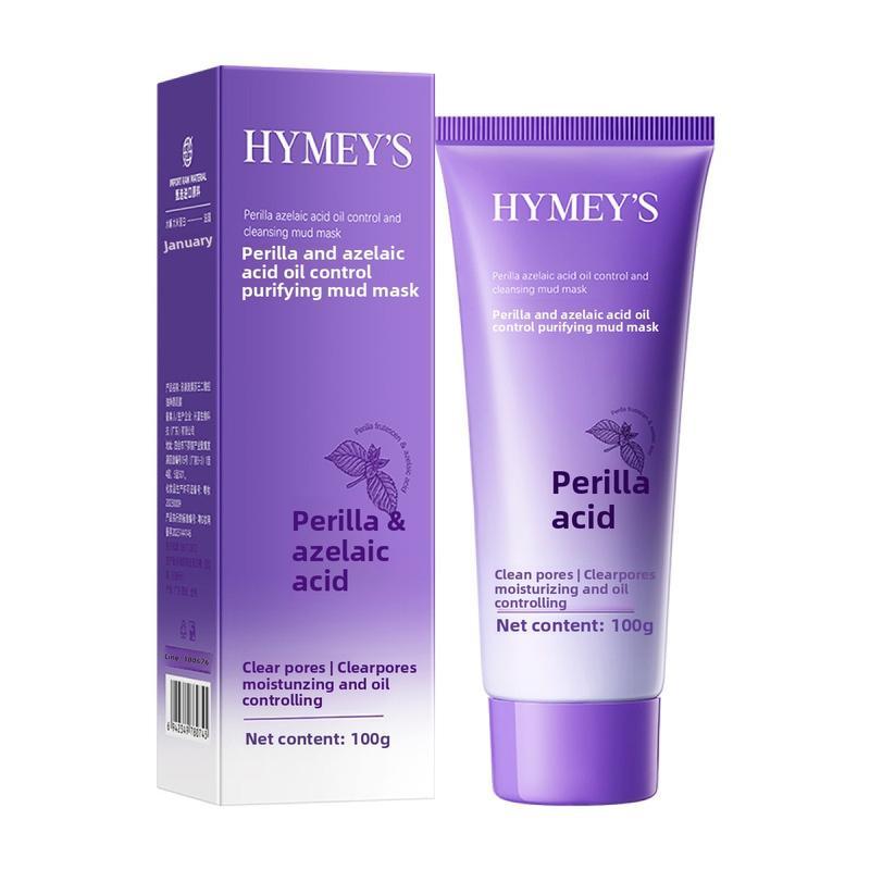 Mặt nạ bùn tía tô HYMEYS – HYMEYS mặt nạ bùn làm sạch sâu, thanh lọc da, se khít lỗ chân lông Sáng D