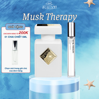 Nước Hoa Unisex Initio Musk Therapy Extrait De Parfum STATION SCENT, Nước Hoa Chiết Phong Cách Lôi Cuốn, Sang Trọng