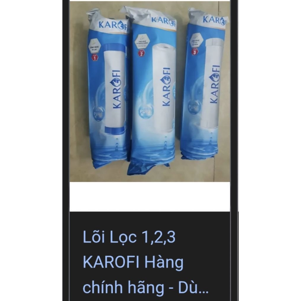 lõi lọc 123 karofi
