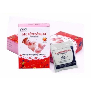Combo 3 Hộp Băng Rốn Đông Fa Tiệt Trùng Cho Bé - 9 Chiếc Băng Rốn