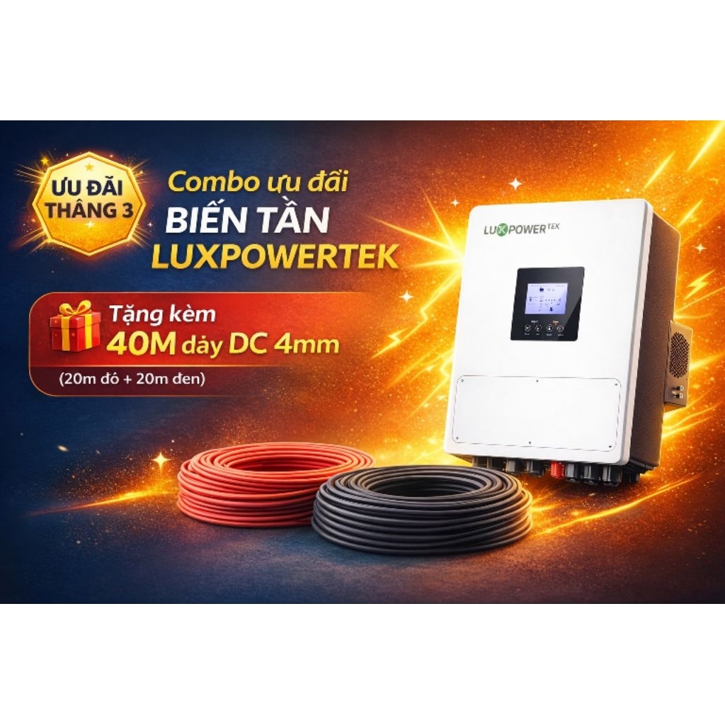 Biến tần Inverter LuxPower SNA PRO 6,5KW, SNA 6kw , 8kw, 12kw , sna 5kw solar Việt