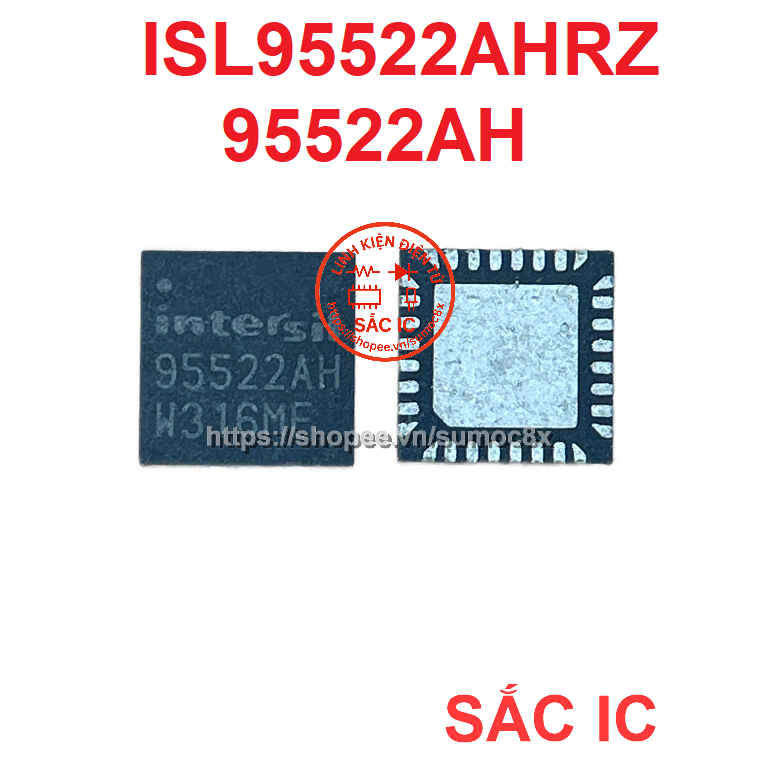 [I90] ISL95522AHRZ 95522AH 95522 power ic on board - Original NEW