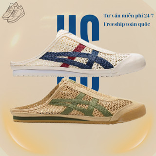 [ Best Quality ] Giày Sục Onitsuka Tiger Mexico 66 Sabot 2 Màu Đủ Size Nam Nữ Full Box