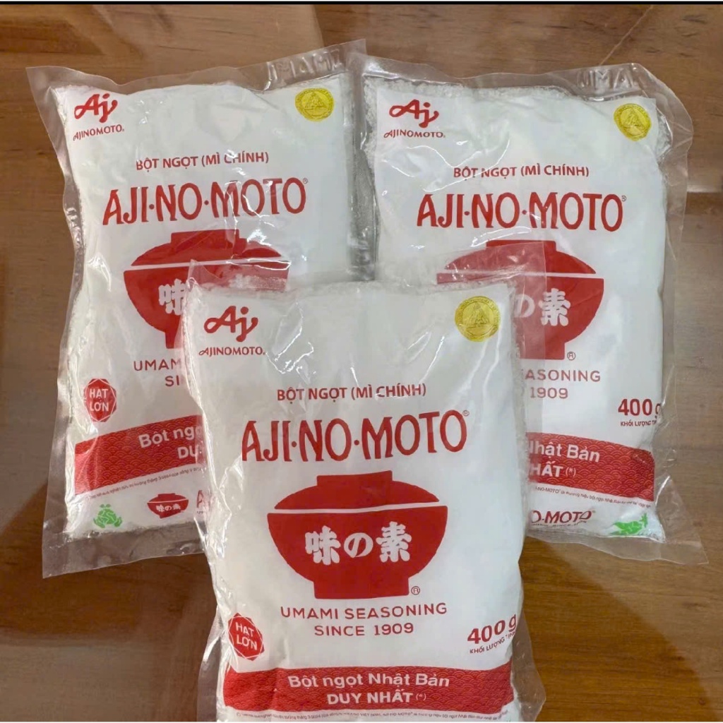 Combo 3 bột ngọt  Ajinomoto 400g