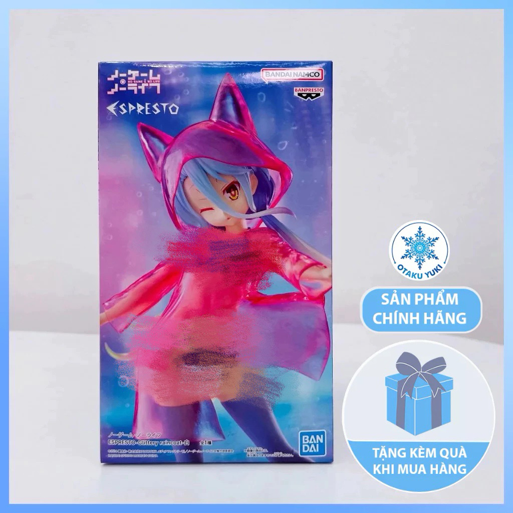 Mô Hình Shiro - No Game No Life - Glittery raincoat Figure Chính Hãng (BANDAI)