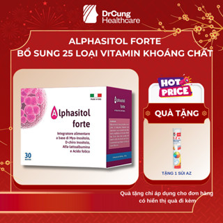 Alphasitol Forte - Vitamin Tổng Hợp Cho Phụ Nữ Muốn Mang Thai Và Sinh Con DrCung Healthcare (30 Gói)