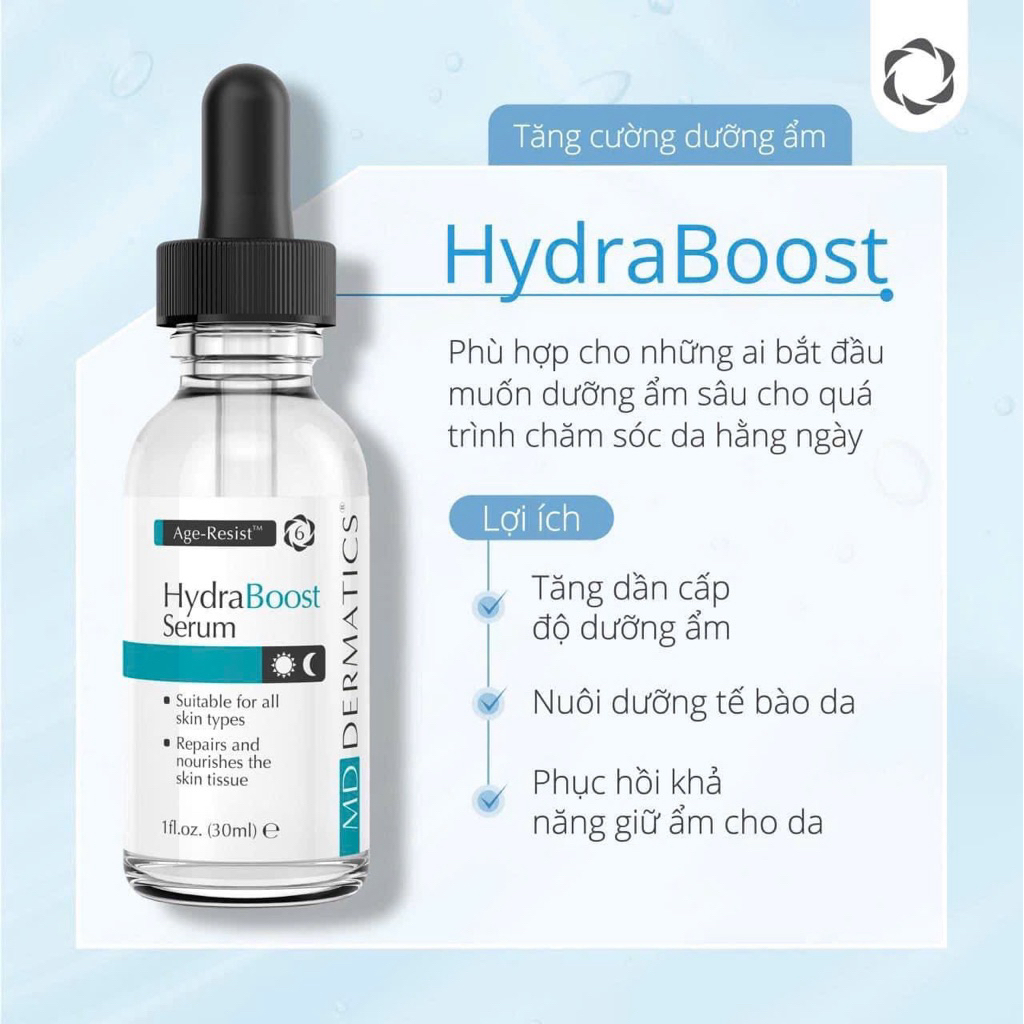 serum hydra boost md dermatics