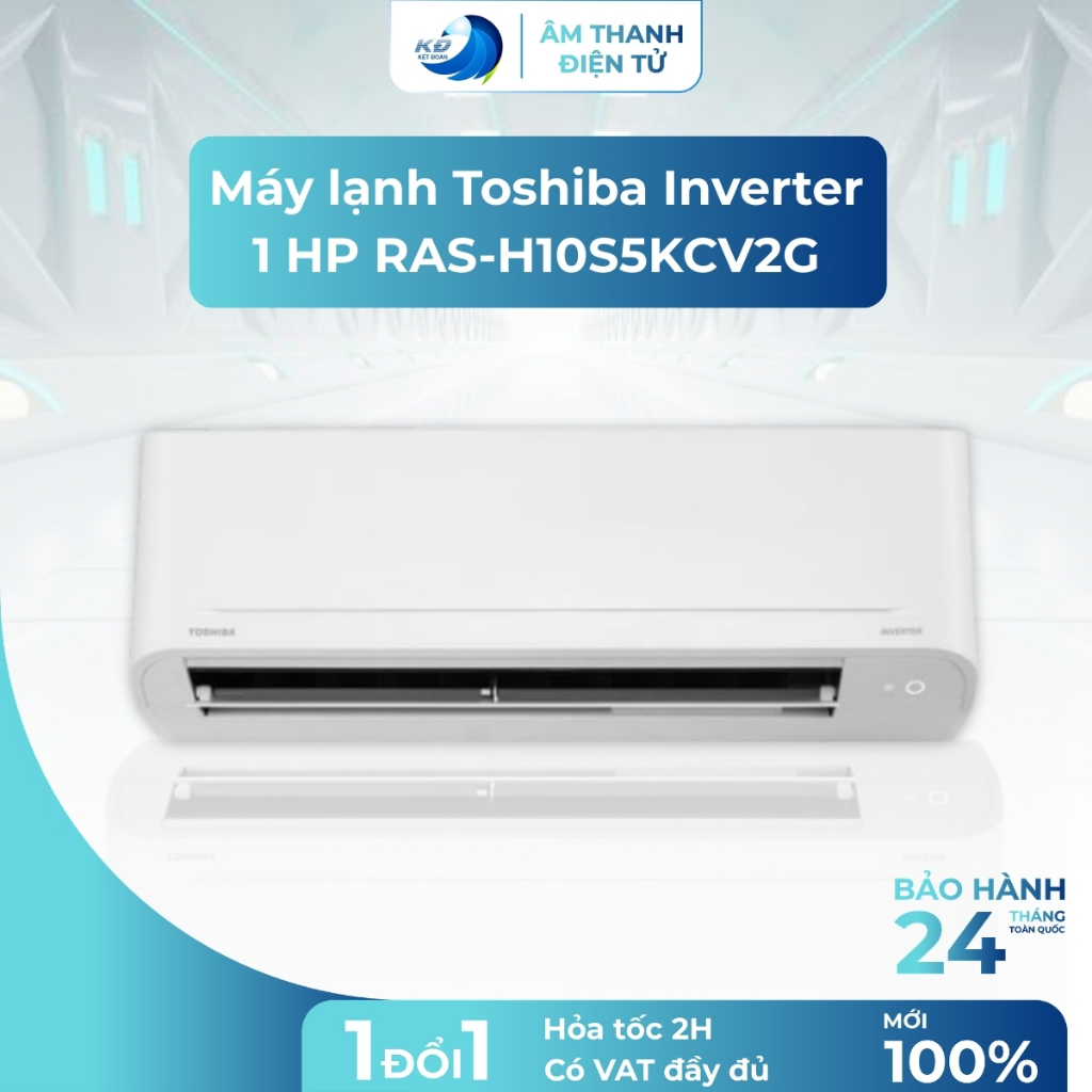 Máy lạnh Toshiba Inverter 1 HP RAS-H10S5KCV2G-V