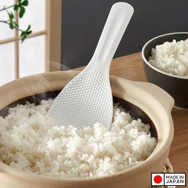 Muôi xới cơm phủ ion bạc Ag+ kháng khuẩn chống dính Nakaya - Hàng nội địa Nhật Bản