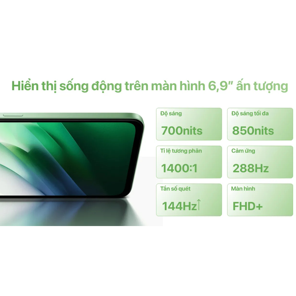 Điện Thoại Xiaomi Redmi 15 5G 8GB/256GB - Hàng Chính Hãng | BigBuy360 - bigbuy360.vn