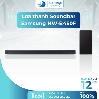[Hỏa Tốc HN] Loa Thanh Samsung HW-B450F 2025 Bluetooth Kèm Sub Bass Âm Thanh Vòm Kết Nối TV Xem Phim