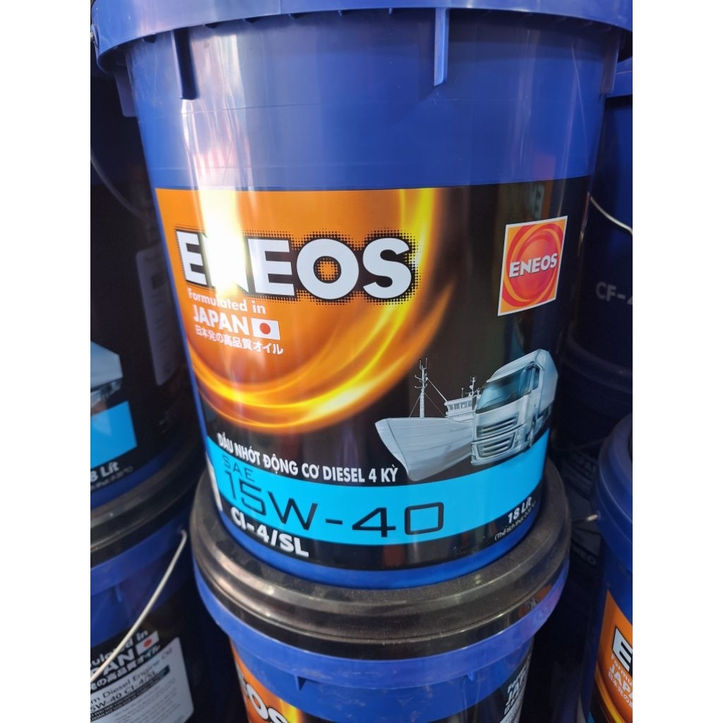 nhớt động cơ Eneos 15w40 CI4 turbo