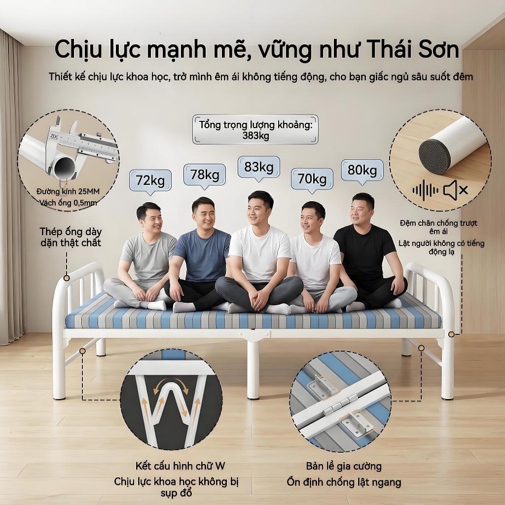 ALVIN Giường gấp gọn người nằm giường gấp gọn thông minh giường xếp Văn phòngTải trọng 300kg | BigBuy360 - bigbuy360.vn