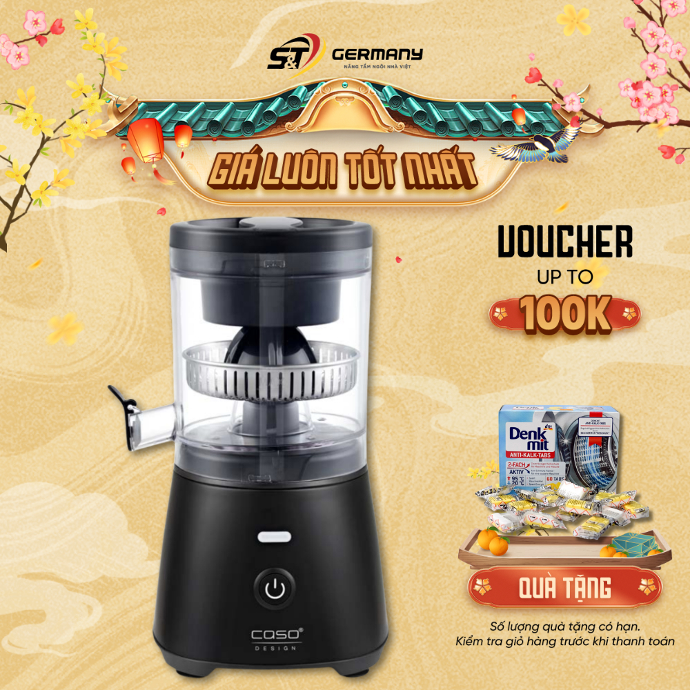 HCM Máy vắt cam CASO CP400 Lift, Máy vắt cam tự động cao cấp  GermanySNT 490041