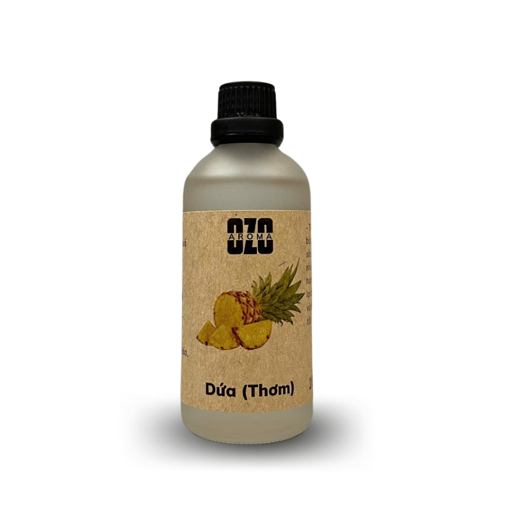 Hương Tinh Dầu Quả Dứa 100ml (Thơm, Khóm) - Ozo Aroma - Thơm Ngọt Mát