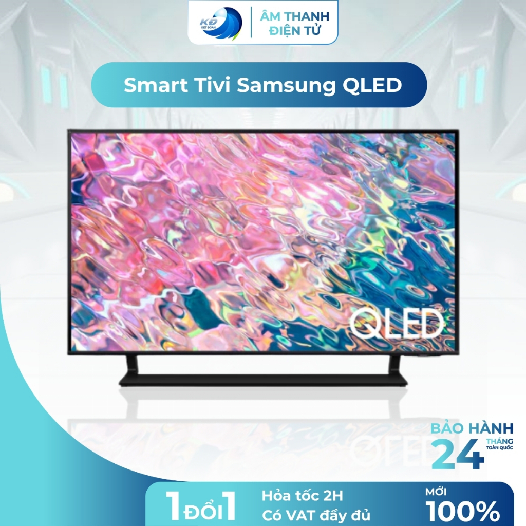 [Lắp Đặt HN + Hỏa tốc HN] 43Q60D Smart Tivi Samsung QLED 4K 43 inch