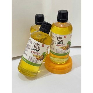 Dầu Sachi inchi Organic ép lạnh - giàu omega 3,6,9 tốt cho trẻ