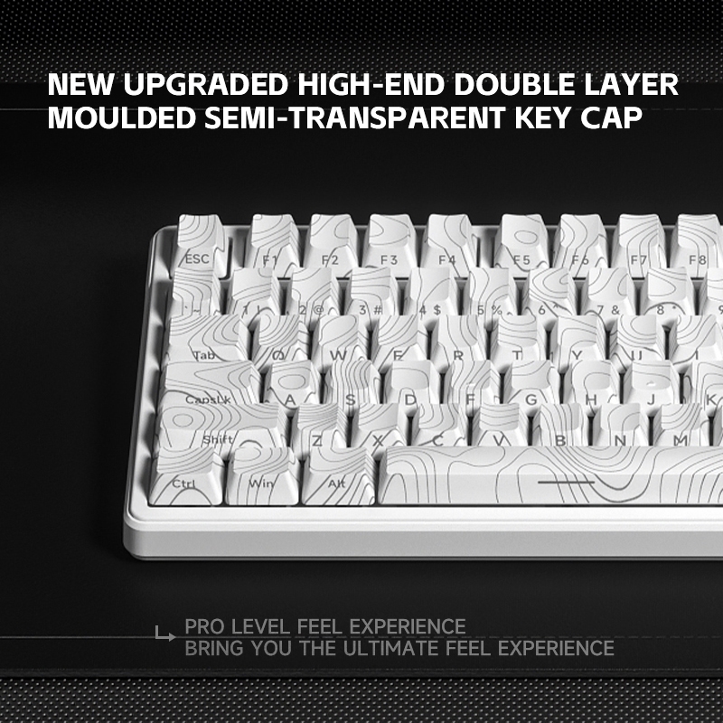 Bàn Phím Cơ Bluetooth 2.4G FURYCUBE K99PRO Gasket RGB, 5 Pin Hotswap, PBT Keycap, Văn Phòng & Gaming | BigBuy360 - bigbuy360.vn
