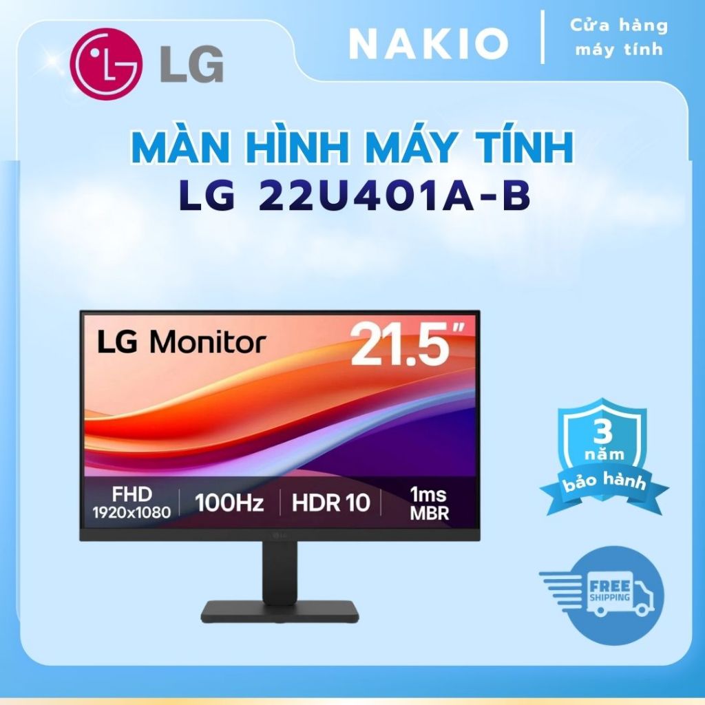 Màn hình máy tính LG 22U401A-B.ATVQ (21.5 inch - VA - FHD - 100Hz - 5ms- D-Sub, HDMI)