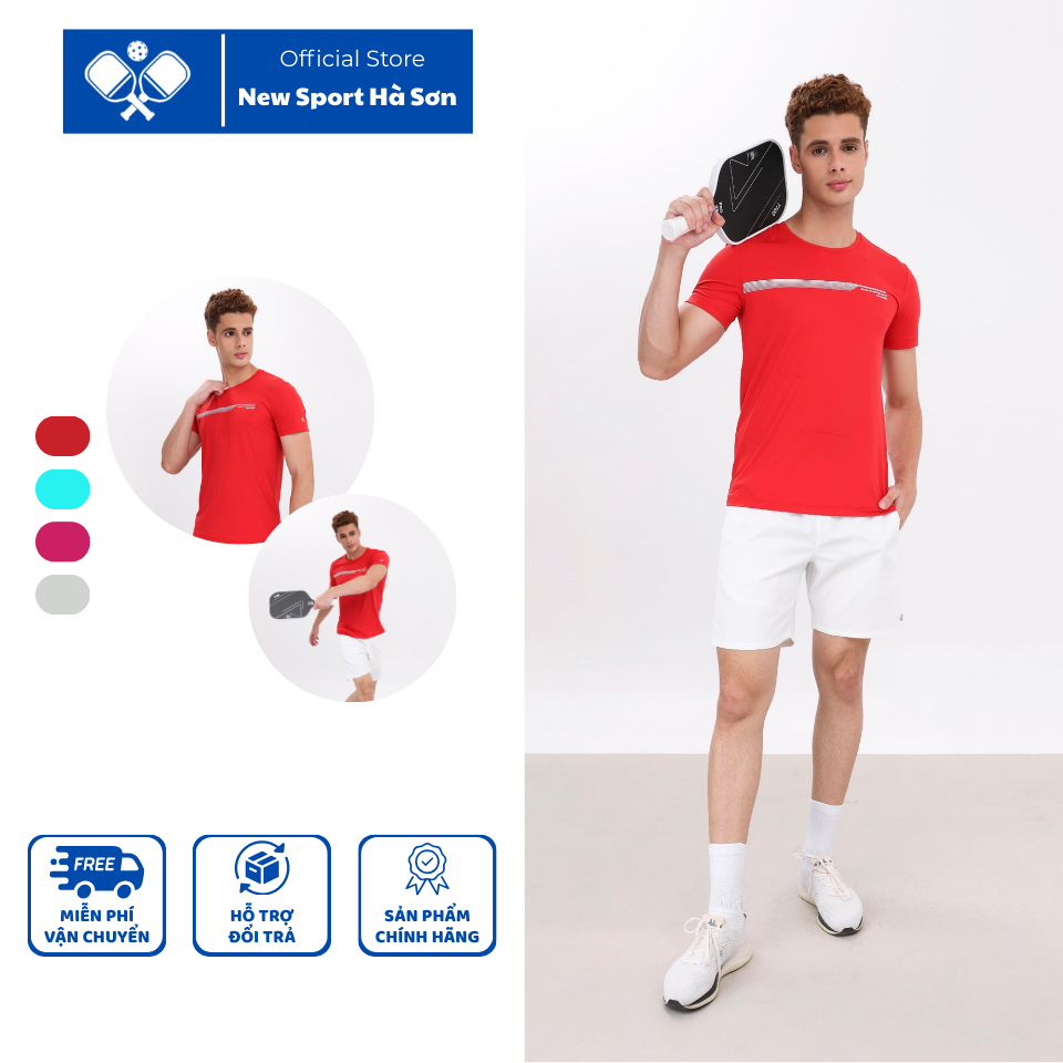 Áo thể thao nam Livan LV25S04M223 tối giản, tôn dáng
