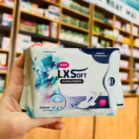 LXSoft Băng vệ sinh hàng ngày LXSoft Dành cho sinh hoạt hằng ngày gọn nhẹ & thoải mái 155mm 20 miếng