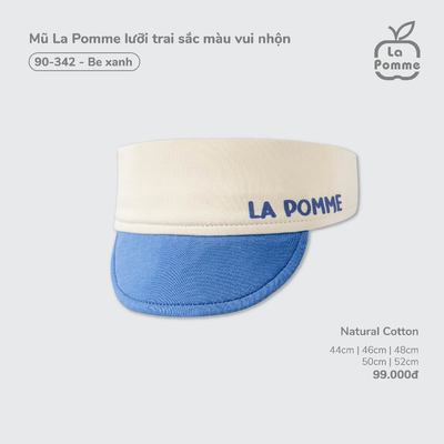 Mũ La Pomme lưỡi trai sắc màu vui nhộn - Sợi Natural Cotton thoáng mát – Bé trai - 44cm/46cm/48cm/50cm/52cm